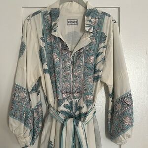 Sue Sartor flounce dress